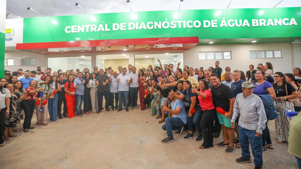 A recém-inaugurada Central de Diagnóstico de Água Branca atende todos os municípios que fazem parte da região dos Cocais. (Foto: Divulgação/Governo do Piauí)