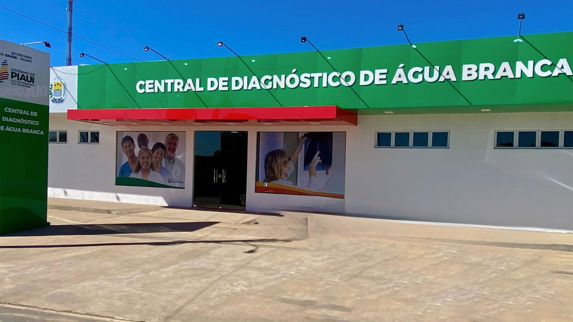 Já está em funcionamento, em Água Branca, mais uma Central de Diagnóstico, ampliando e descentralizando o acesso a exames especializados para 16 municípios. (Foto: Camila Neto)